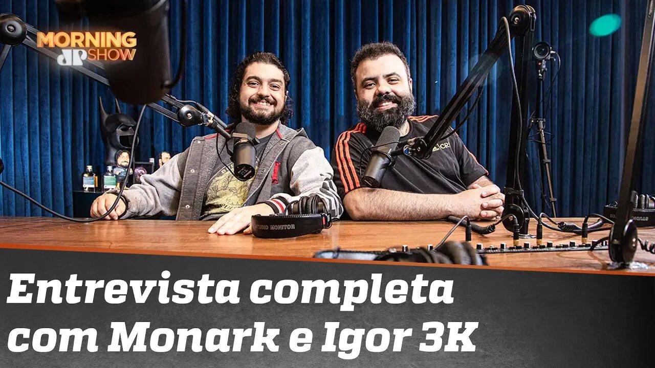 Assista à íntegra da entrevista com Monark e Igor 3K (Flow Podcast)