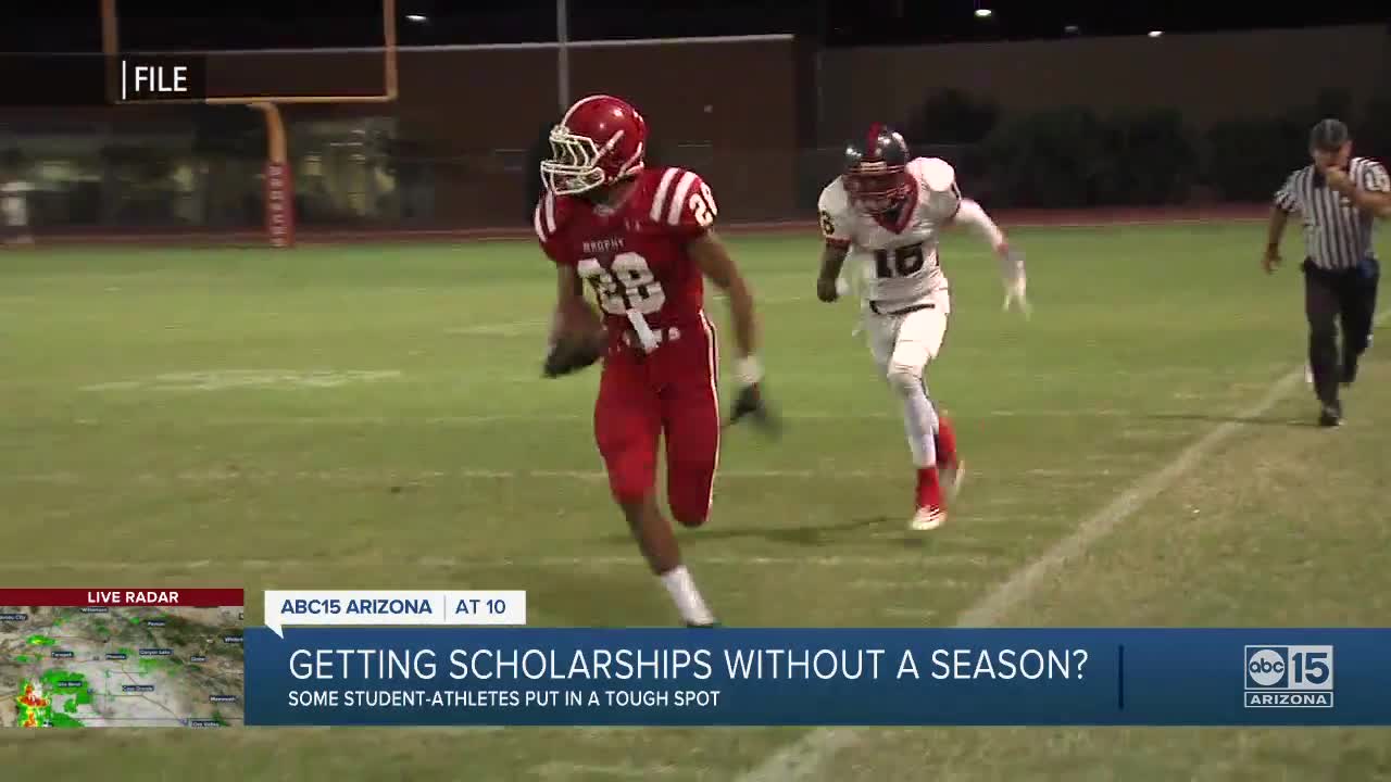 Getting scholarships without a season amid COVID-19