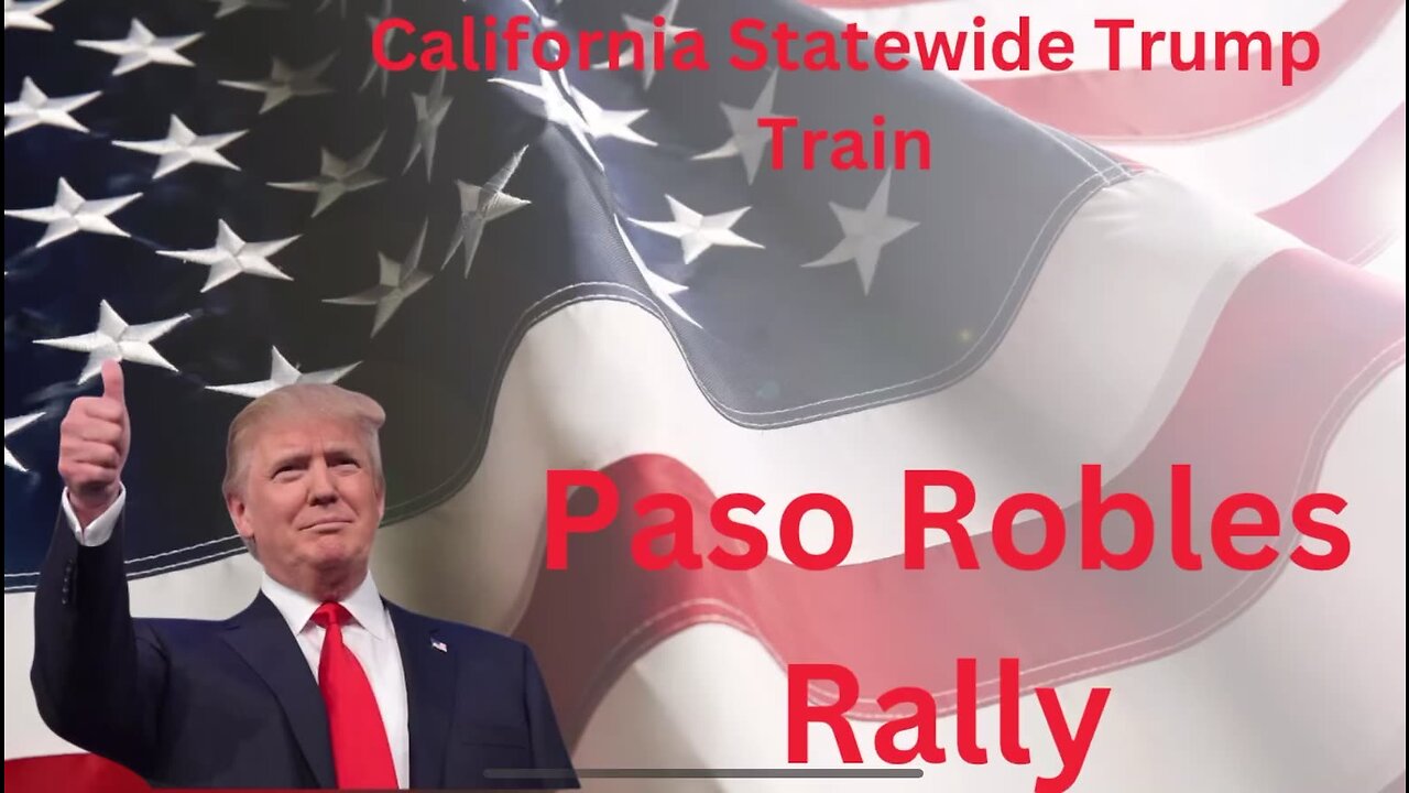 California Trump Train Rally