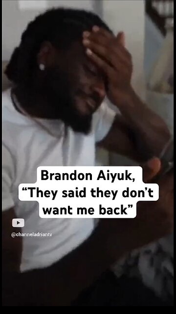 Brandon Aiyuk,“They said they don’t want me back” #shorts #footballshorts #nfl #football #sports