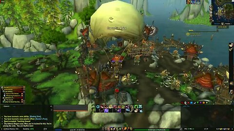 World of Warcraft Mists of Pandaria Touching Ground