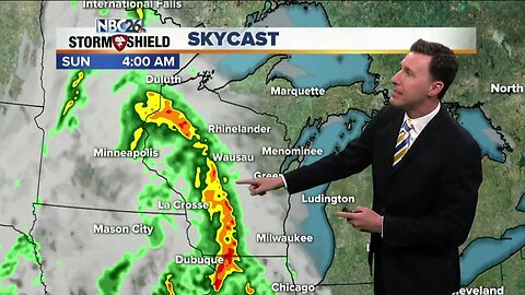 Michael Fish's NBC26 weather forecast