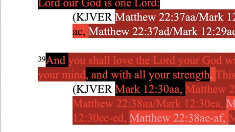 537. Love God, Love Your Neighbor. Matthew 22:37-40, Mark 12:29-31