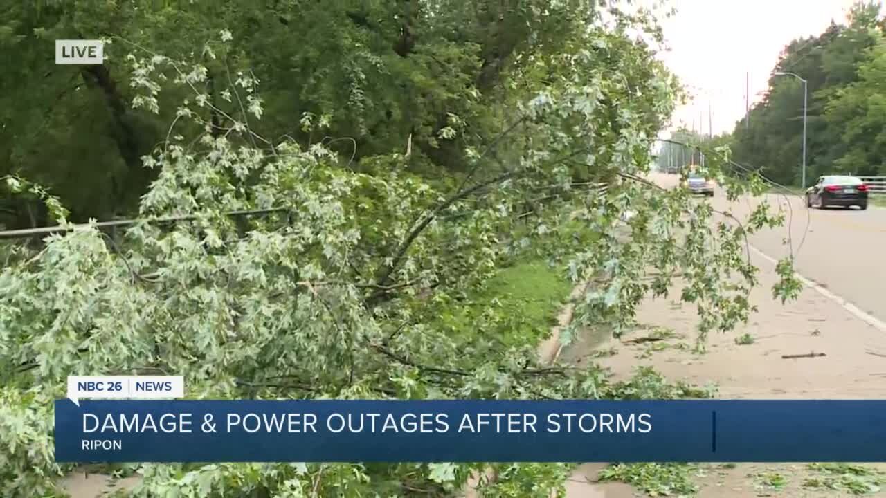 Ripon storm damage