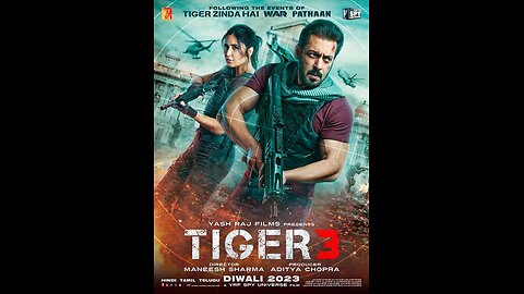 Tiger Ka Message/ Tiger 3 / Salman Khan, Katrina kaif, Maneesh Sharma / YRF Spy Universe