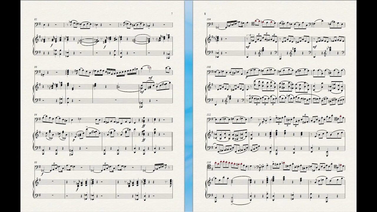 Sonata for Double Bass and Piano, Op. 12 (2008)