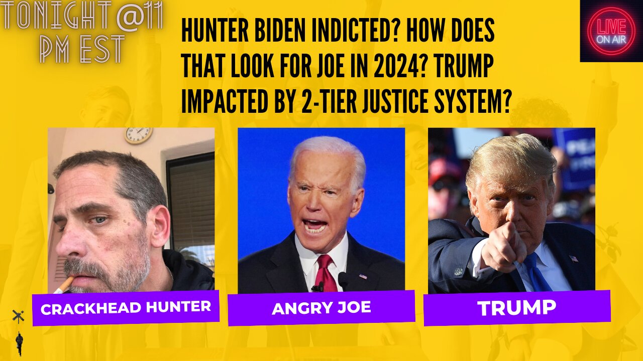 Hunter Biden INDICTED? TRUMP Impacted by 2-Tier JUSTICE SYSTEM?