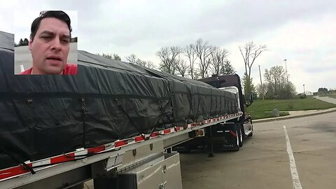 Transporting a load of square steel tubes to Virginia