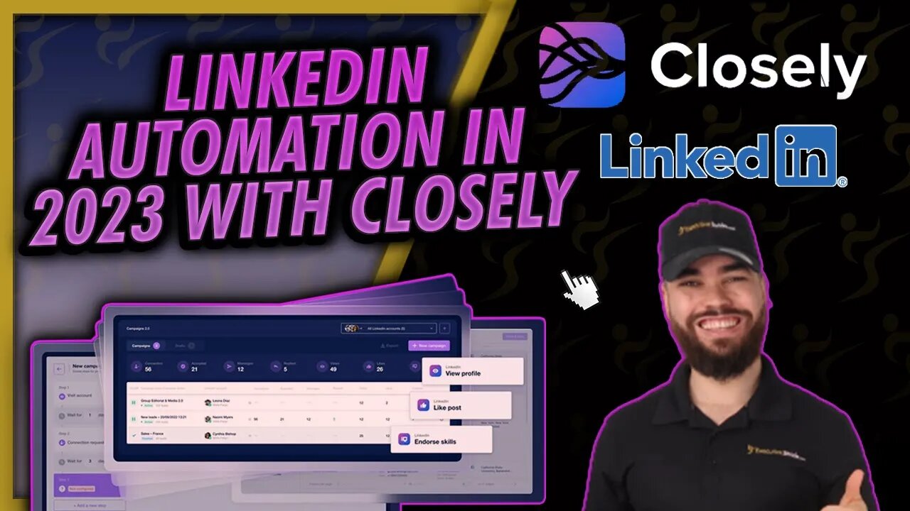 B2B LinkedIn Automation In 2023 🤖 Closely Cloud-Based AppSumo B2B SMMA Lead Generation - Josh Pocock