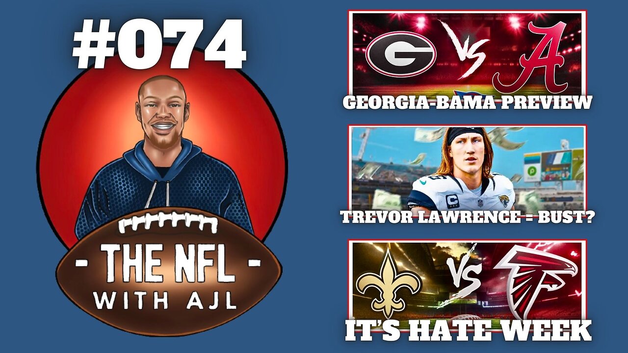 Georgia Vs Alabama Preview, Trevor Lawrence A Bust?, Justin Fields Turnaround, Saints-Falcons