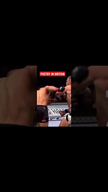 Conor McGregor’s BEAUTIFUL Knockout!!! #conormcgregor #mmahighlights #knockout #jesseonfire