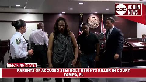 Parents of accused Seminole Heights killer held in contempt of court, ordered to house arrest