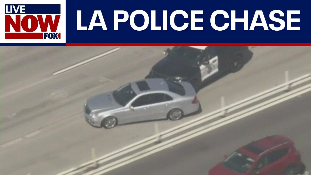 Low-Speed Chase: DUI suspect arrested in LA after long pursuit