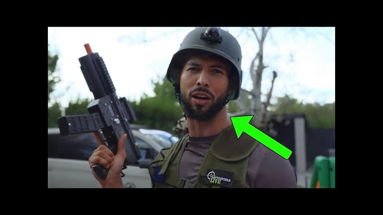 Andrew Tate plays CALL OF DUTY in real life