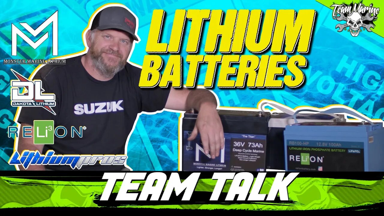 TEAM TALK: THE ULTIMATE GUIDE TO LITHIUM BATTERIES! (WHAT YOU NEED TO KNOW!)