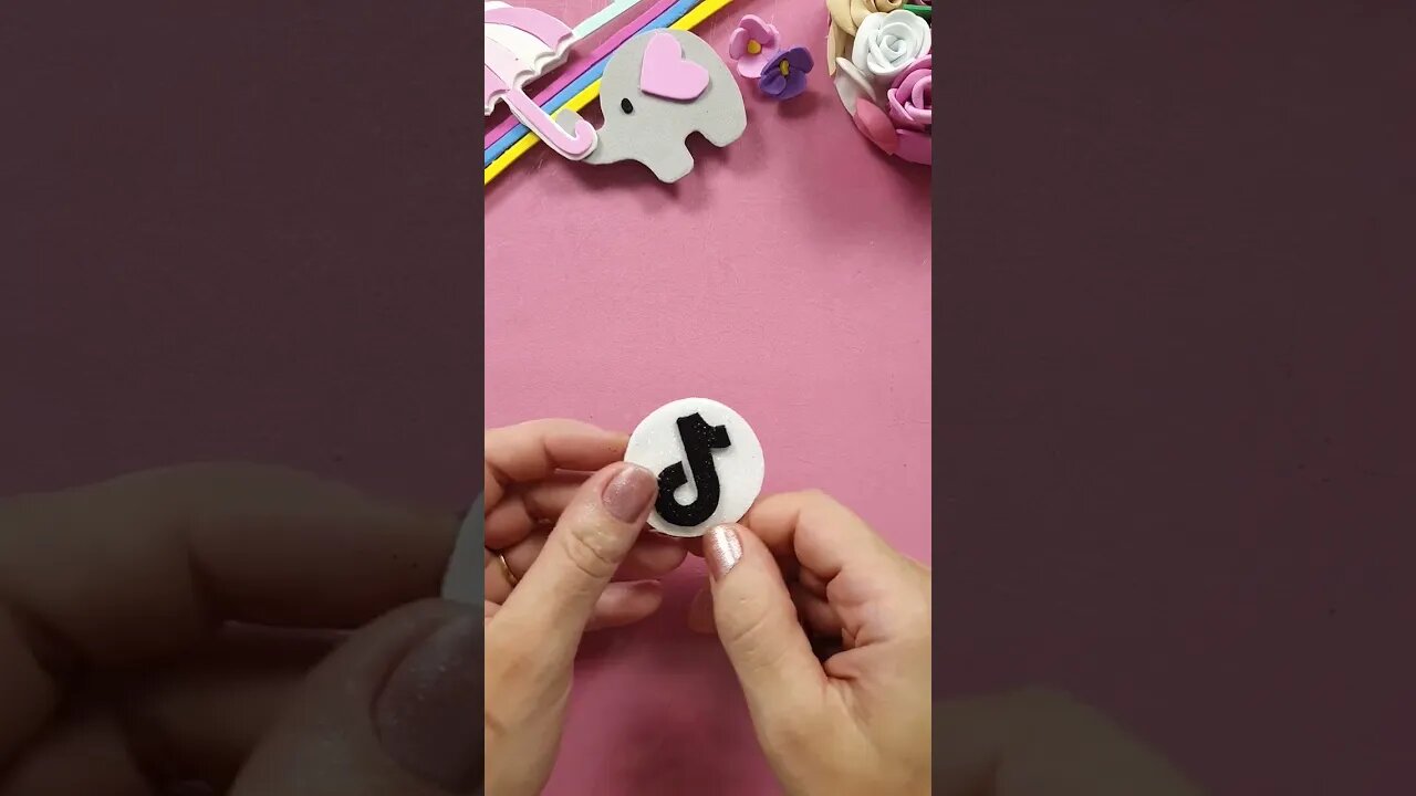 DIY - How to Make Themed Eva Souvenirs with the TikTok Logo