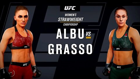 EA Sports UFC 3 Gameplay Alexa Grasso vs Alexandra Albu