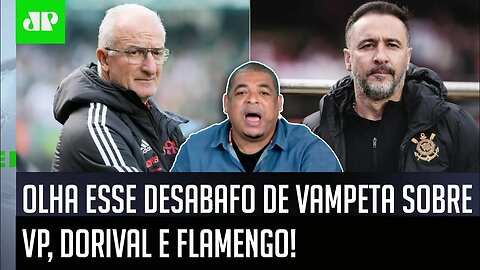 "ISSO É COISA DE LOUCO! É SÓ NO BRASIL! O Vítor Pereira vai..." Vampeta DESABAFA sobre o Flamengo!