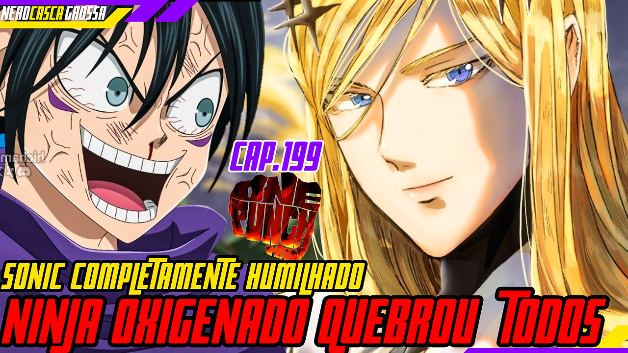 O NINJA MAIS PODEROSO ARREGAÇANDO | One Punch Man cap.199