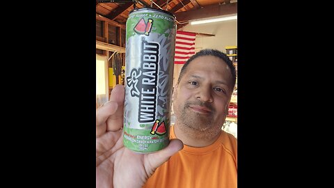 White Rabbit Watermelon Candy Kratom Seltzer Energy Drink Review