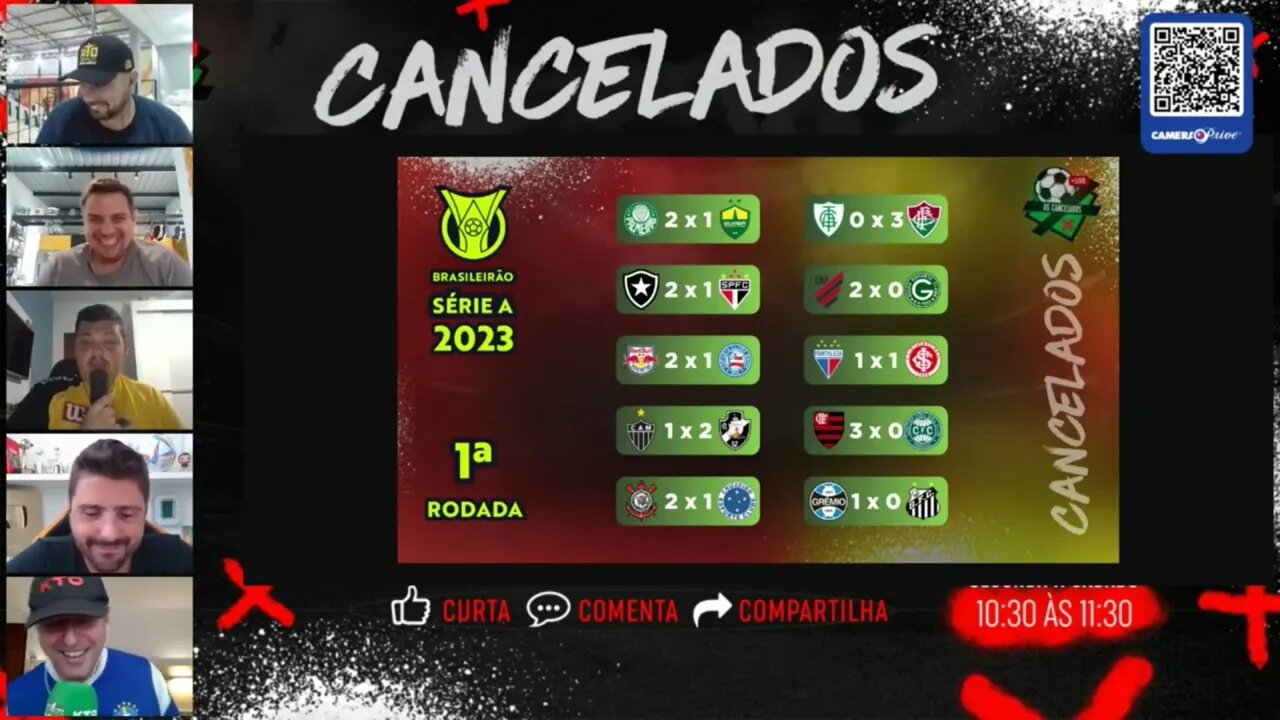 Os Cancelados 17/04/23 - Quais os resultados da primeira rodada surpreenderam os Cancelados?