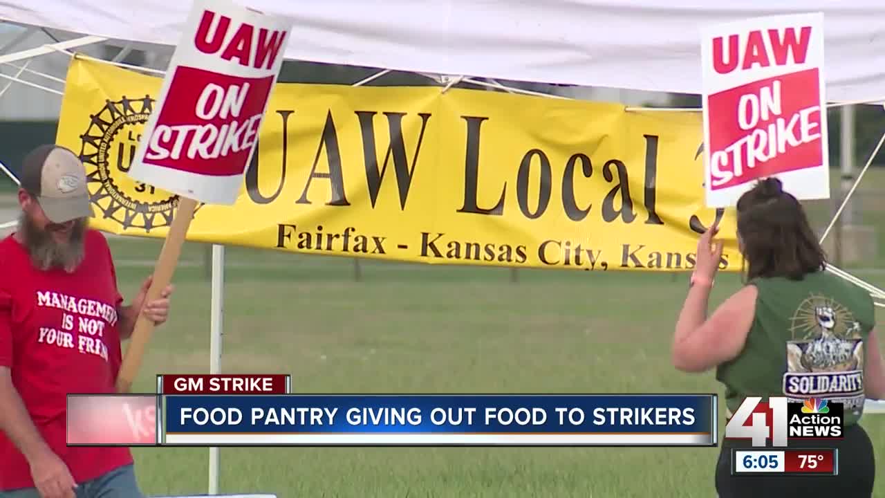 KCK food pantry helps striking GM workers