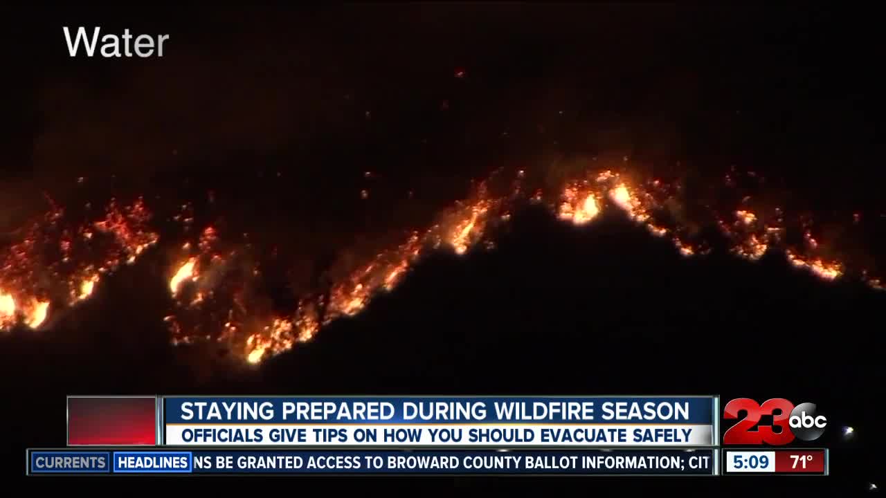 Officials give tips on how to prepare for wildfire season