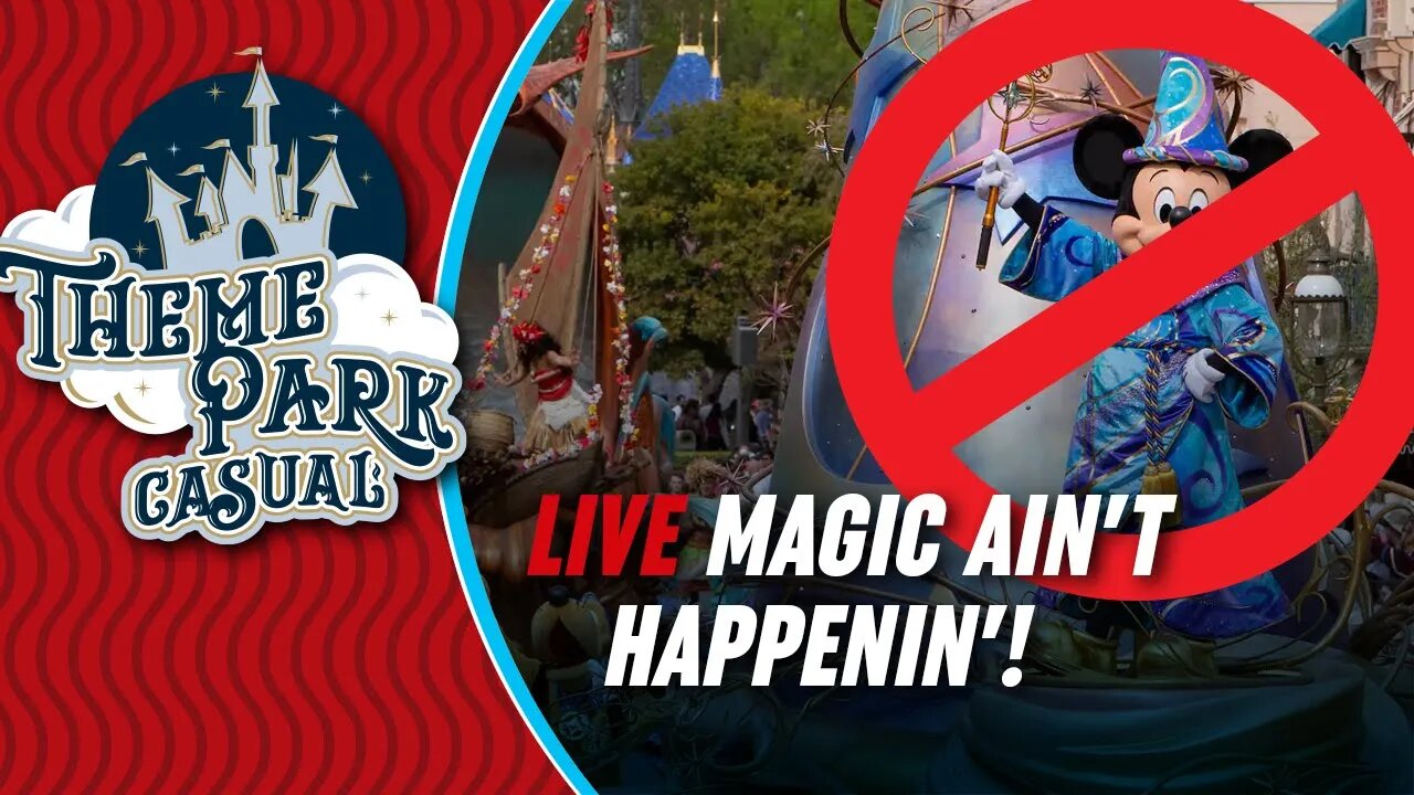 LIVE! Magic Ain't Happenin' at Disneyland