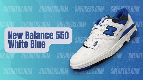 New Balance 550 White Blue - BB550SN1 - @SneakersADM