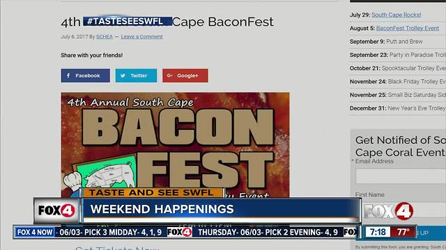 5 Things to do this Weekend August 4 to 6 in Southwest Florida
