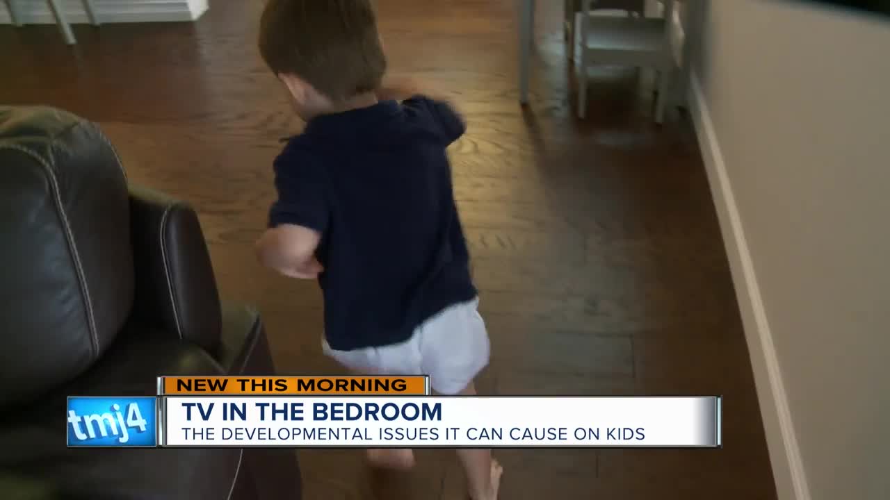 TVs in children's bedrooms might affect development