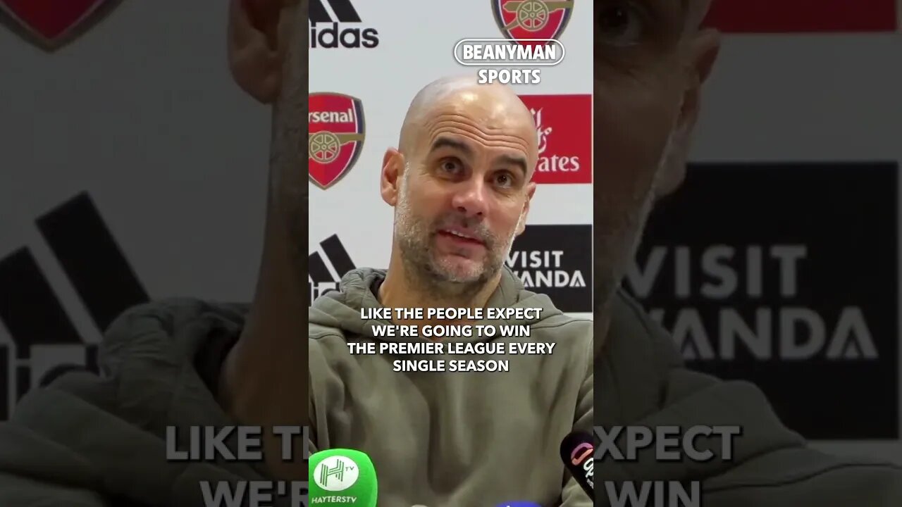 'People expect Haaland hat-trick every game and we win League every single season!' | Pep Guardiola