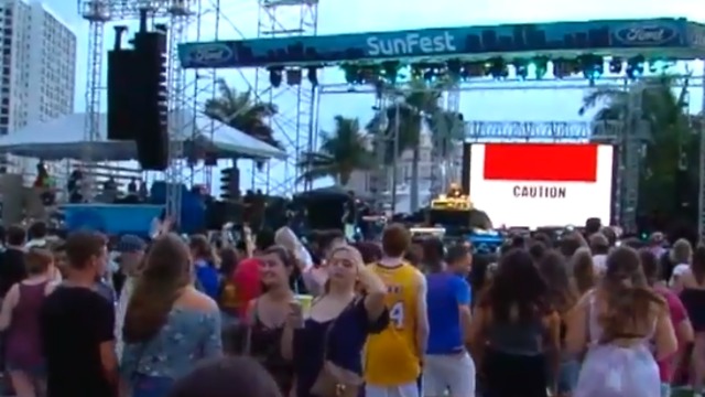 Extra security at SunFest