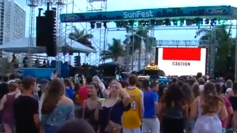 Extra security at SunFest