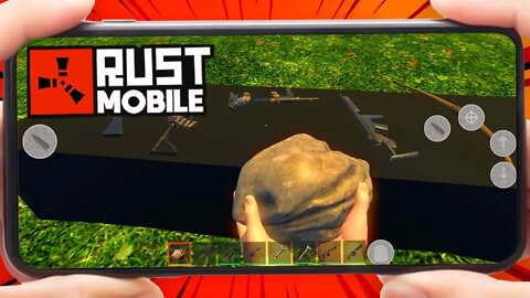 RUST MOBILE - NOVA VERSÃO DO TOTLAS ( NOVOS CONTROLES )