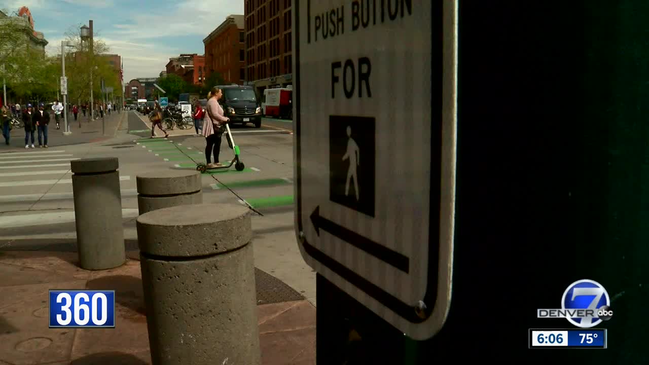 Cyclists and scooter riders learn to share space in Denver