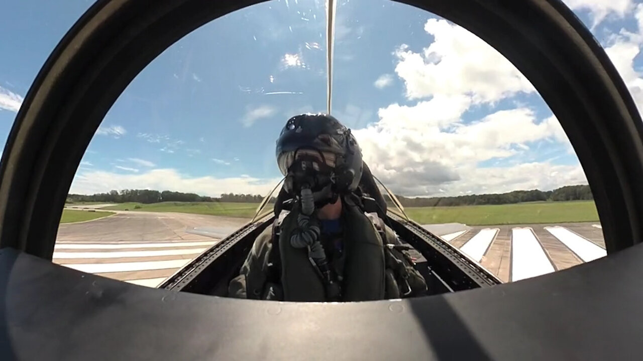 Inside the F-35 Cockpit at the 2020 Ocean City Air Show