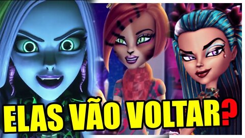 O retorno das antigas VILÃS de MONSTER HIGH e novos perigos na nova série!