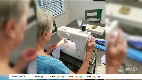 Local organization makes a 1,000 masks for hospital workers in SWFL