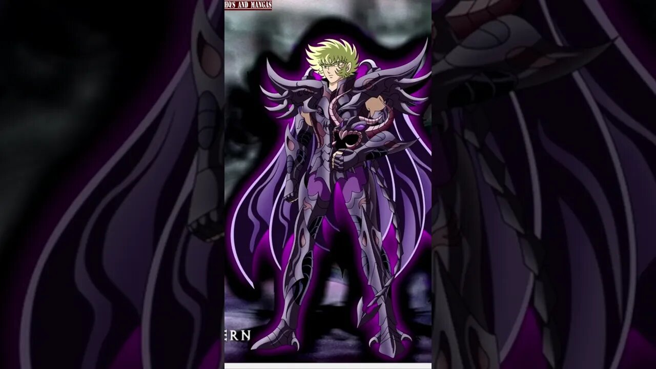 Os Cavaleiros Do Zodíaco - Espectro De Hades Radamanthys De Wyvern Anime
