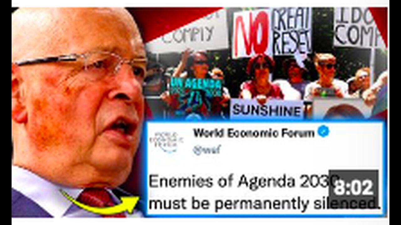 Klaus Schwab Admits Agenda 2030 Is Failing As Millions Rise Up Against Elite