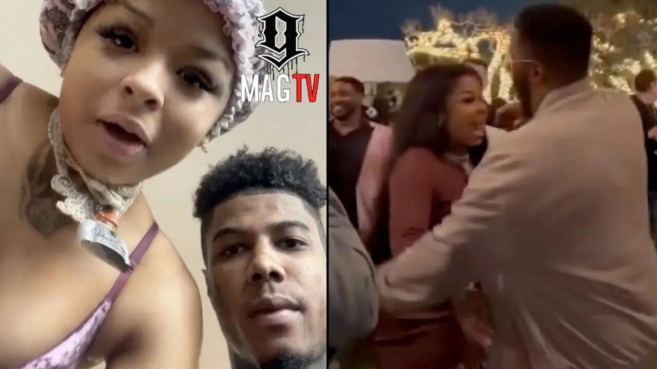 Chrisean Rock Returns Home To "BF" Blueface After Partying With Diddy! 😍