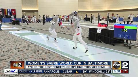Women's Sabre World Cup comes to Baltimore