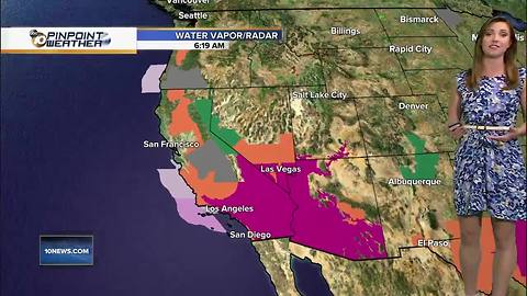 10News Pinpoint Weather with Meteorologist Megan Parry