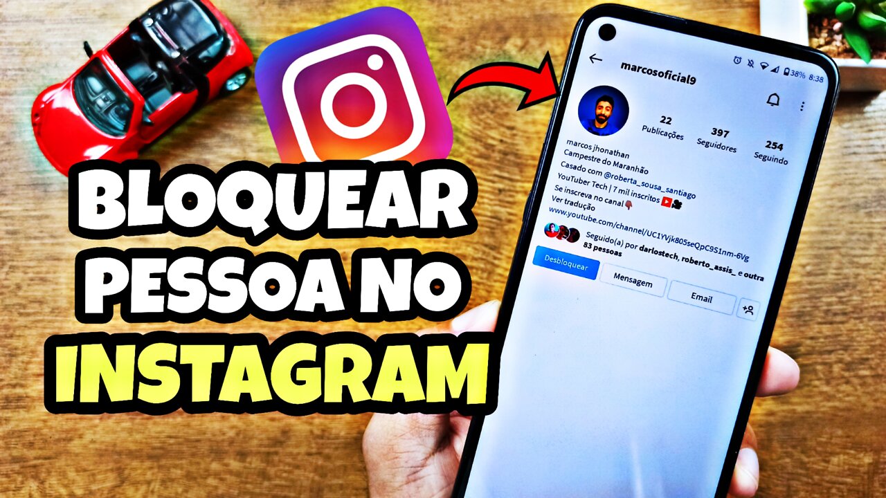 Como BLOQUEAR uma PESSOA no INSTAGRAM?