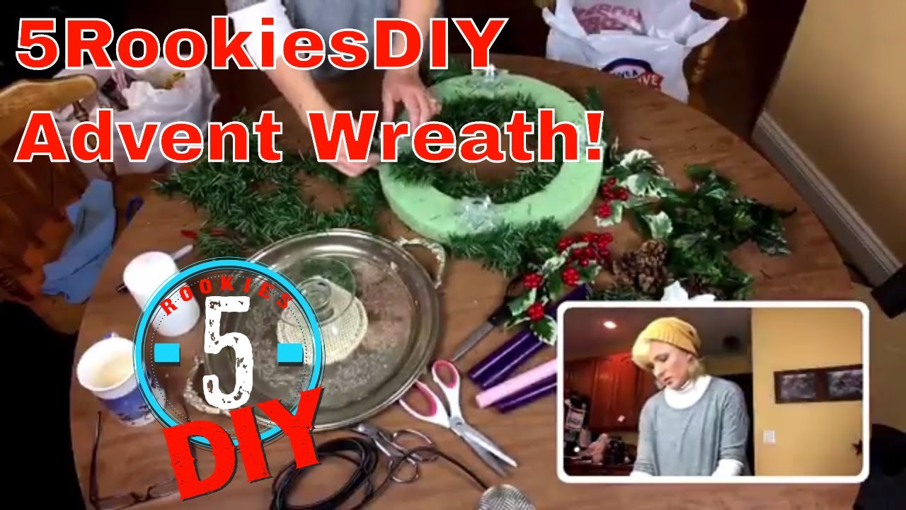 DIY Advent Wreath