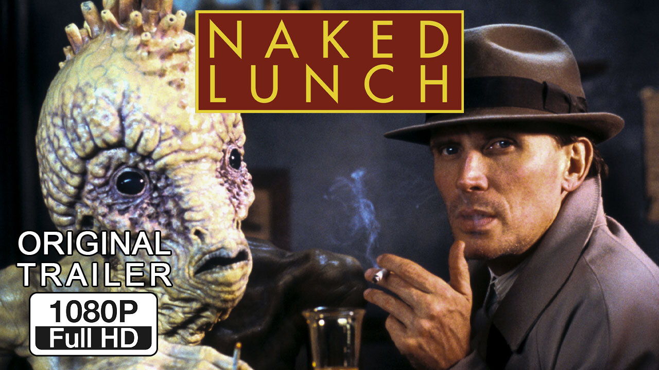 🍿 Naked Lunch - (1991) ORIGINAL TRAILER - 1080p 🍿