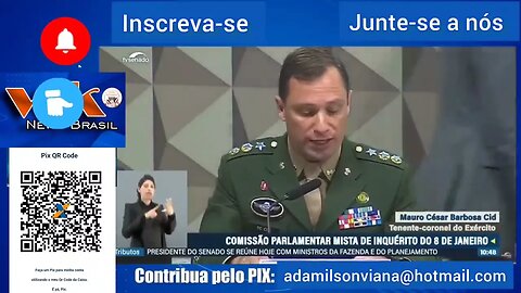 Urgente! Coronel CID(ex ajudante de Bolsonaro) Surpreende a todos na CPMI do dia 8