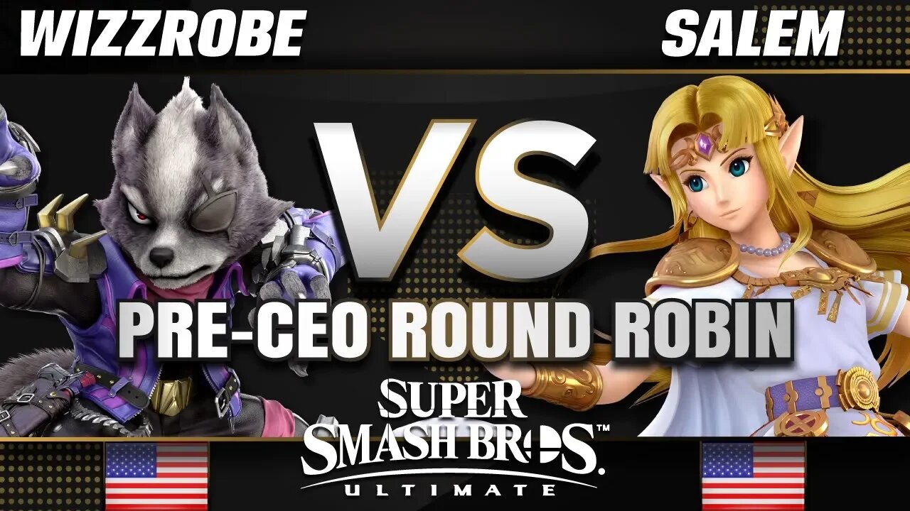 Wizzrobe (Wolf) vs. Salem (Zelda) - Pre-CEO Round-Robin