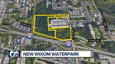 Indoor, outdoor water park planned for Wixom